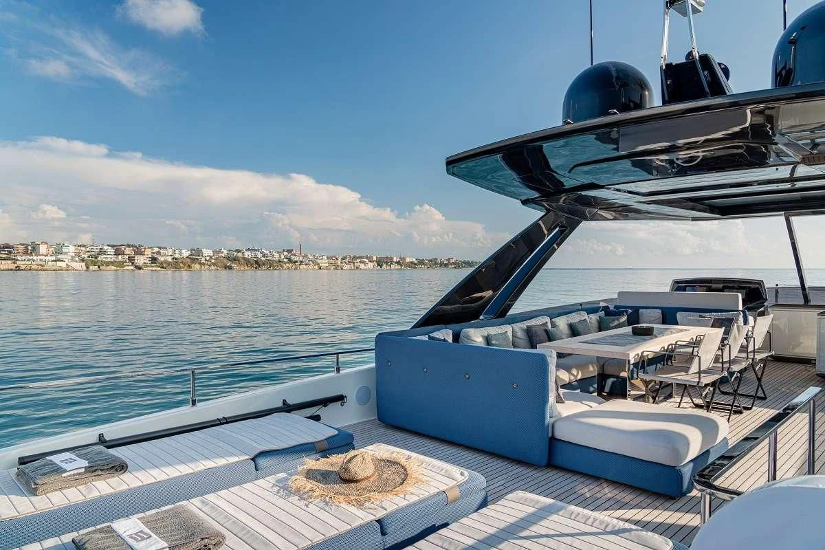 a boat on the water aboard YEMAJA Yacht for Sale