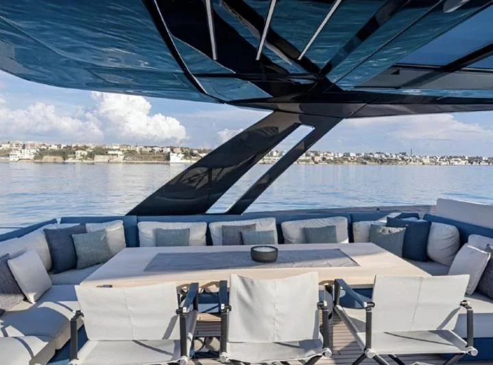 a boat on the water aboard YEMAJA Yacht for Sale