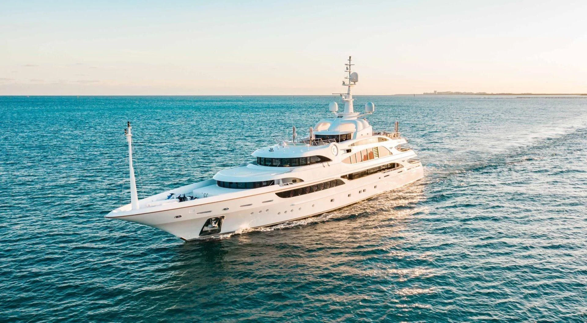 a white boat in the water aboard SORRENTO Yacht for Sale