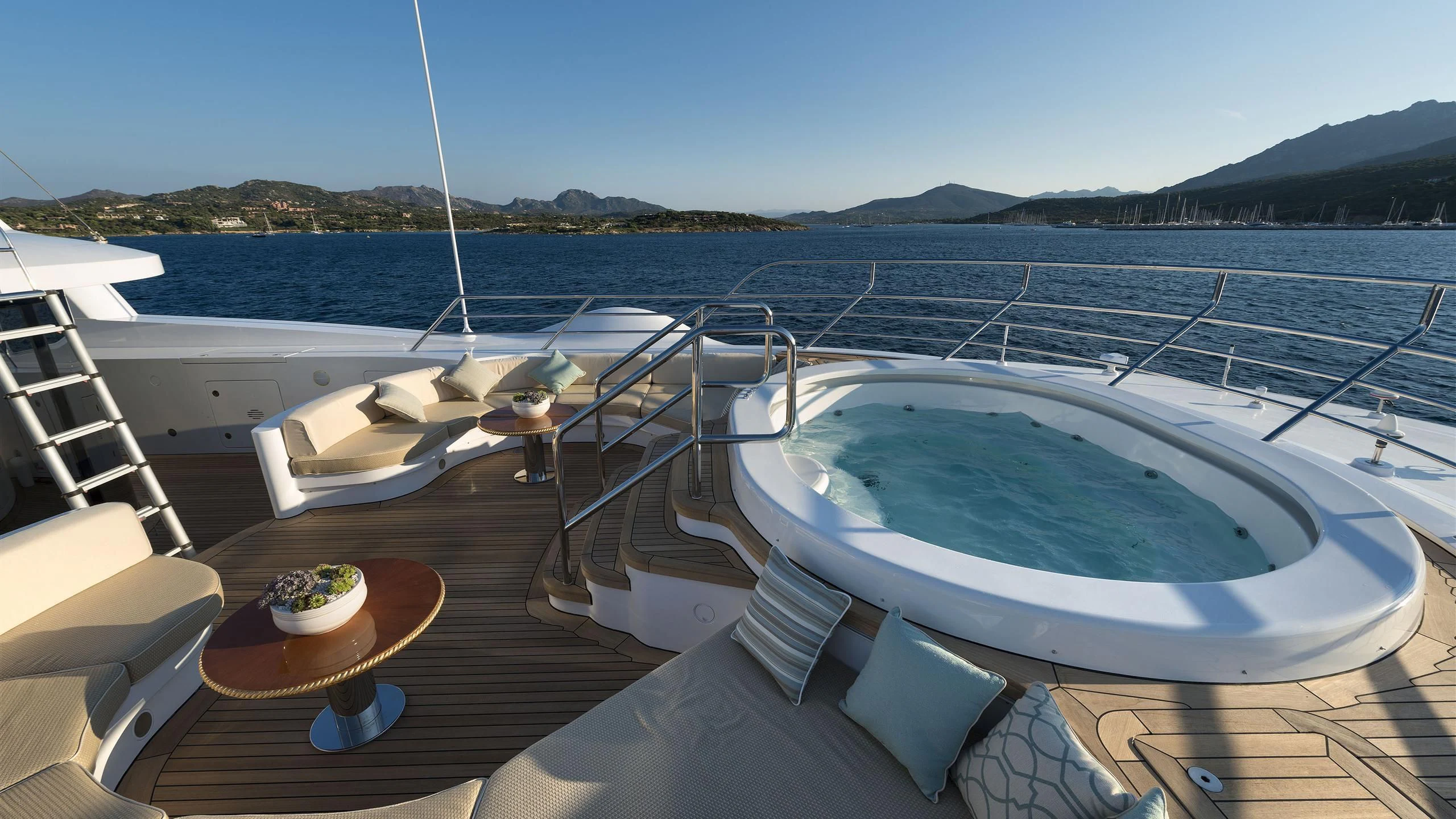a boat on the water aboard SORRENTO Yacht for Sale