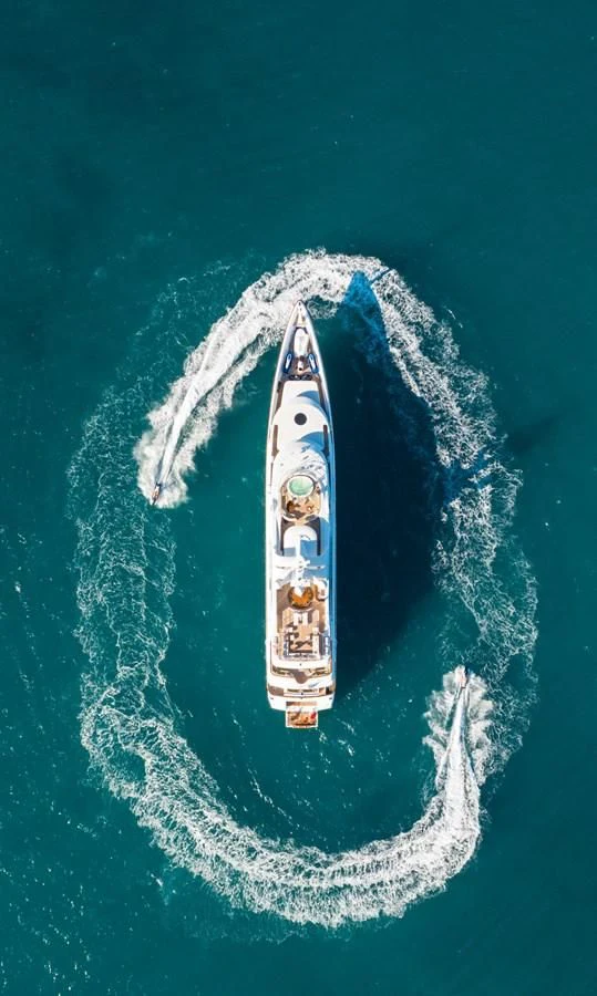 a boat in the water aboard SORRENTO Yacht for Sale