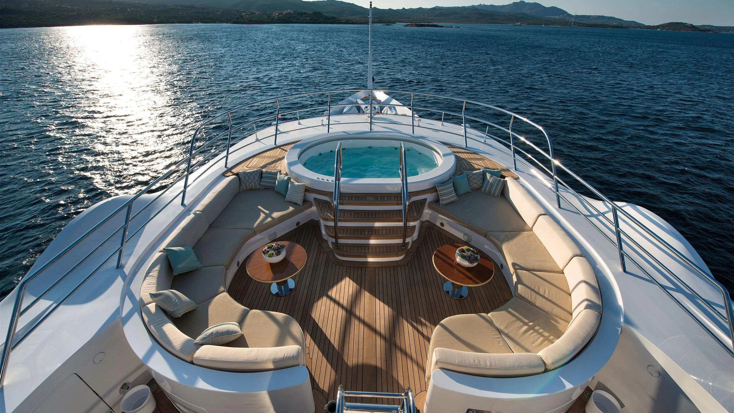 a boat on the water aboard SORRENTO Yacht for Sale