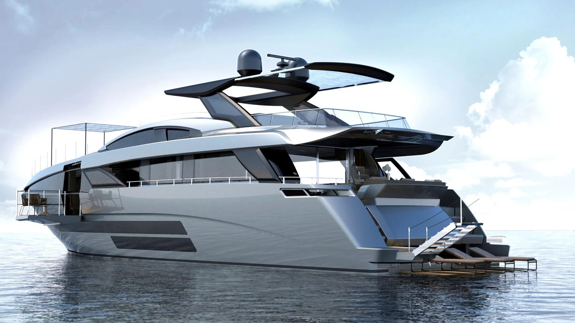 a boat on the water aboard SEDA Yacht for Sale