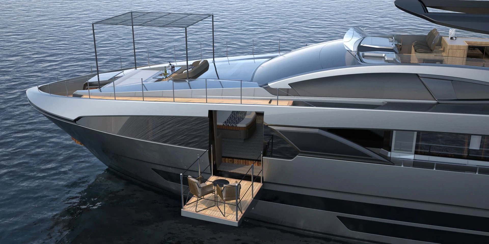 a boat on the water aboard SEDA Yacht for Sale