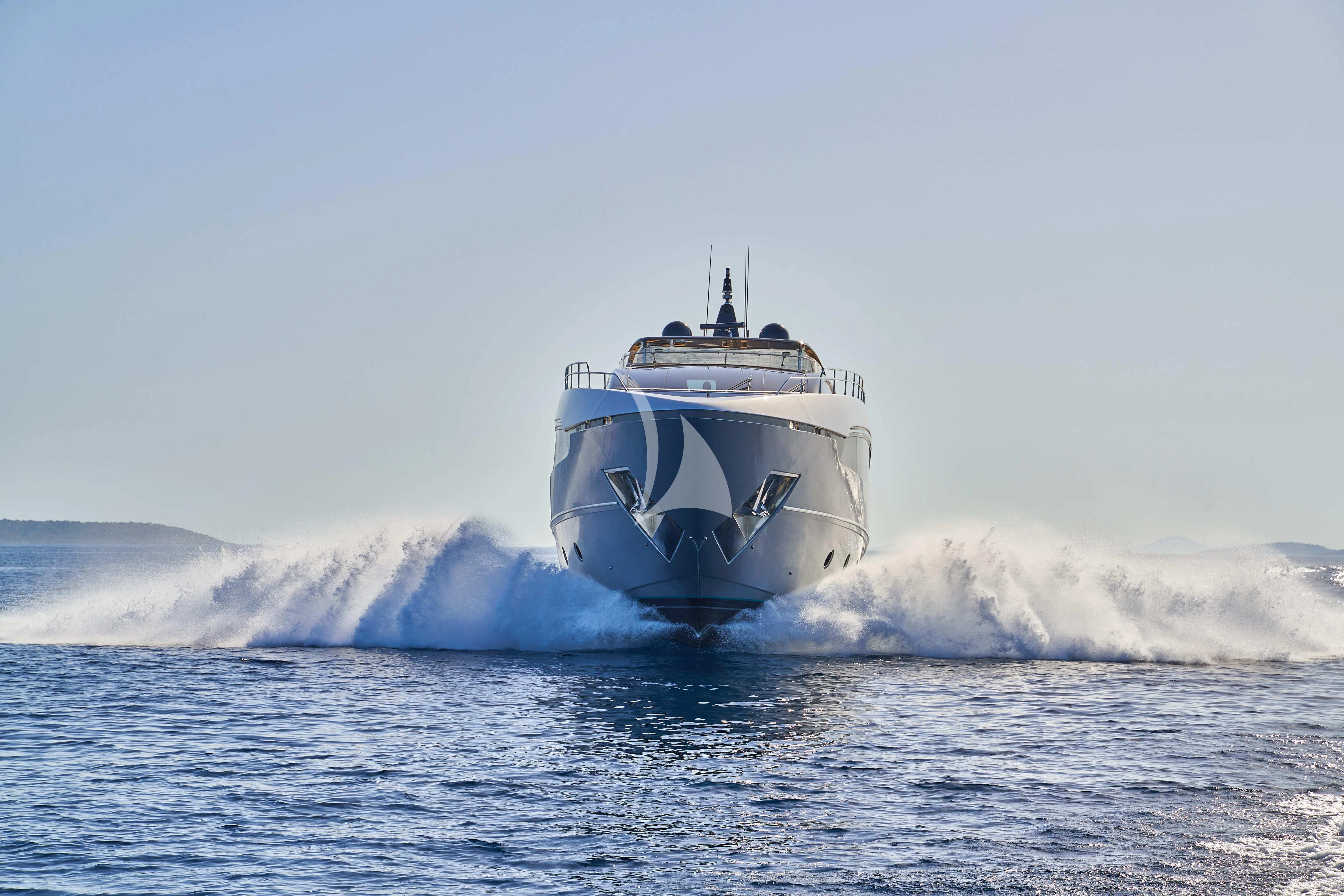 a boat in the water aboard NIKITA Yacht for Sale