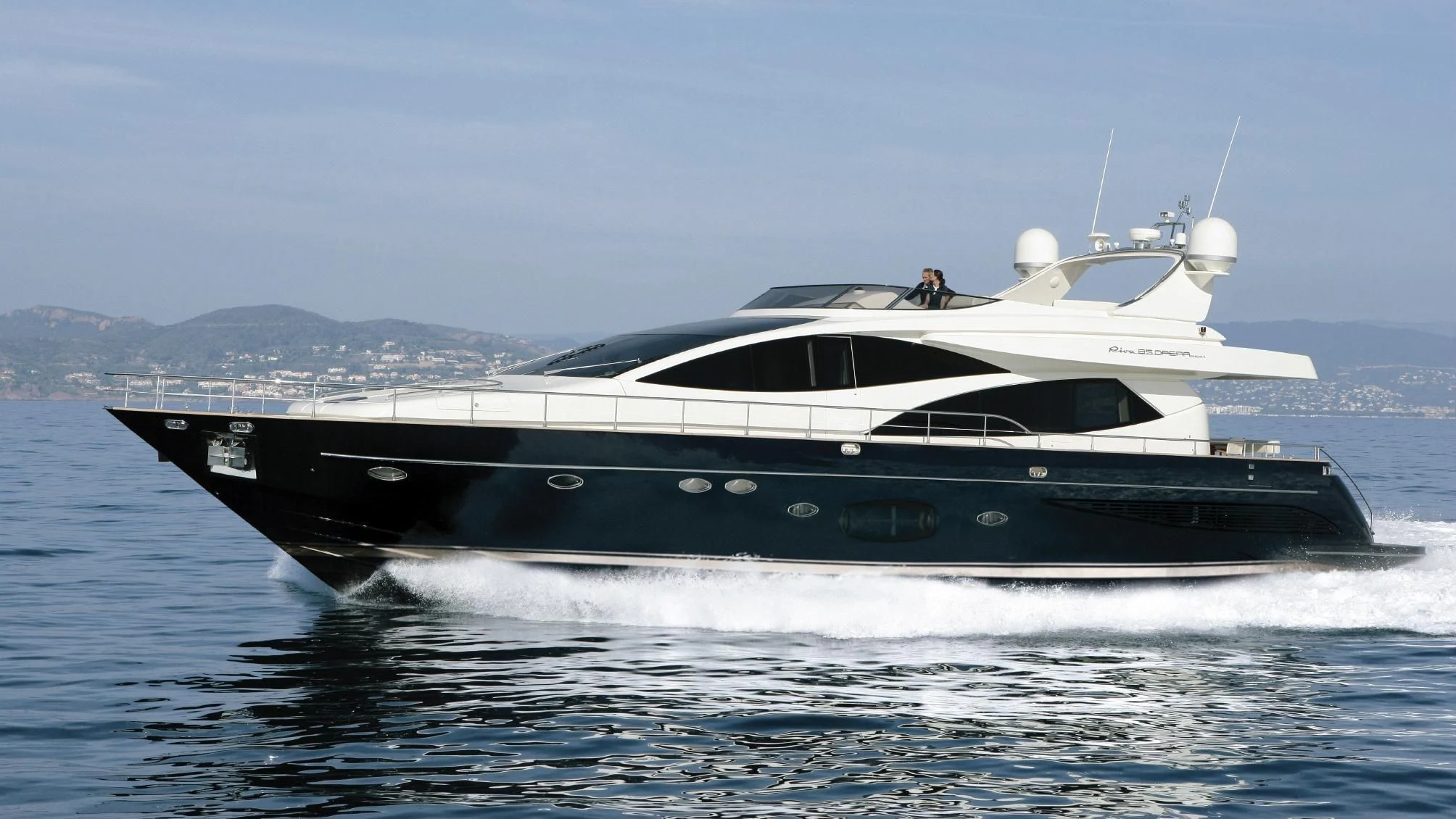 a boat on the water aboard ADEL I Yacht for Sale