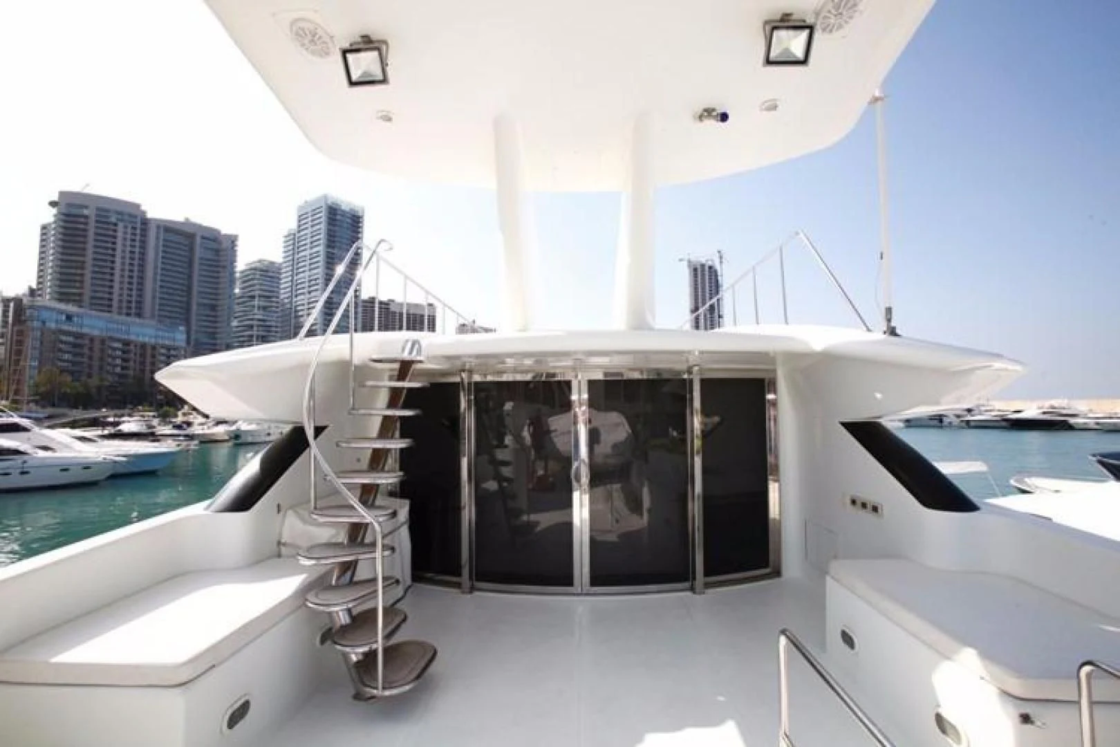 a boat on the water aboard TAMTEEN Yacht for Sale