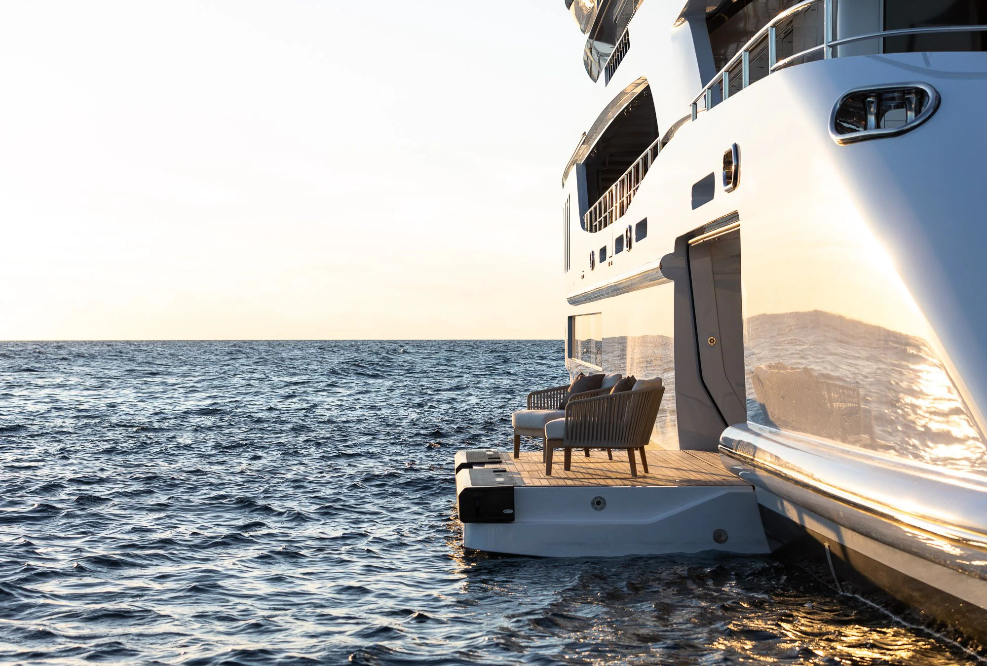 a boat on the water aboard CALEX Yacht for Sale