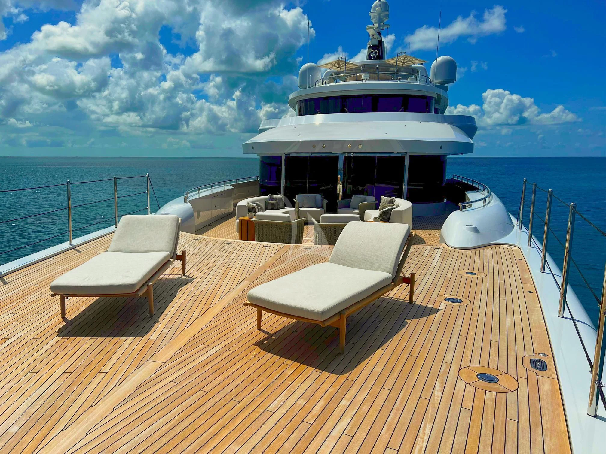 a boat on a body of water aboard CALEX Yacht for Sale