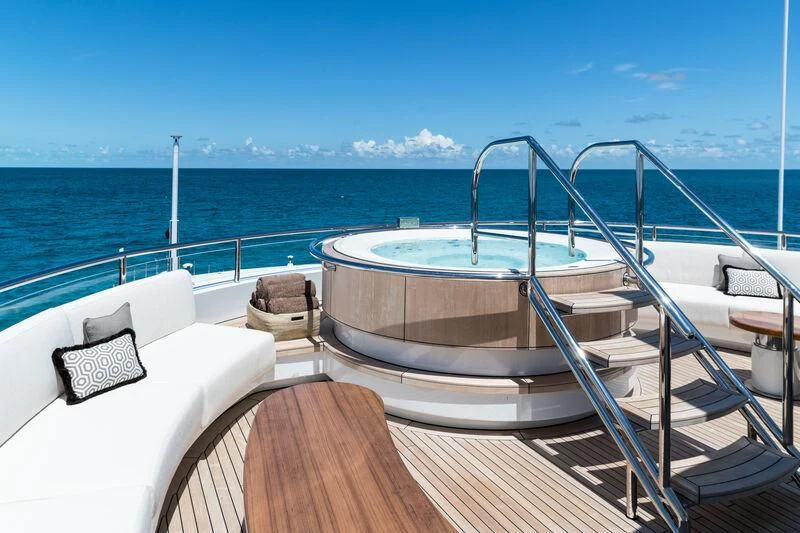 a boat on the water aboard CALEX Yacht for Sale