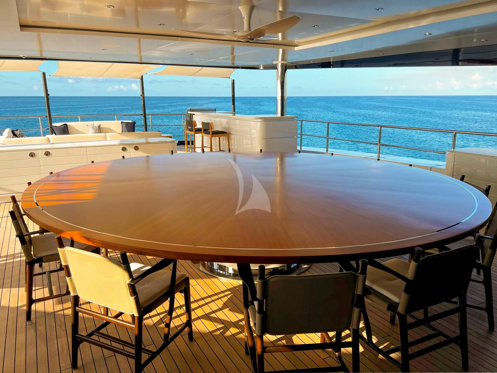 a boat on the water aboard CALEX Yacht for Sale