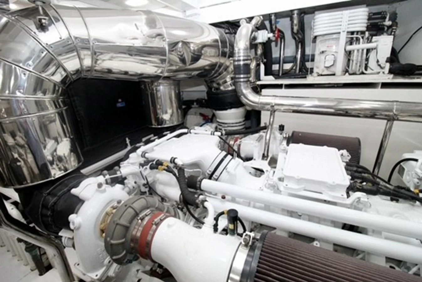 a close-up of a machine aboard AZIMUT 100/32 Yacht for Sale