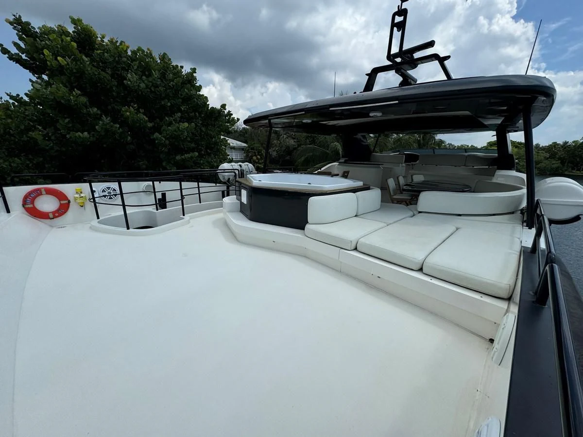 a machine on the snow aboard AZIMUT 100/32 Yacht for Sale