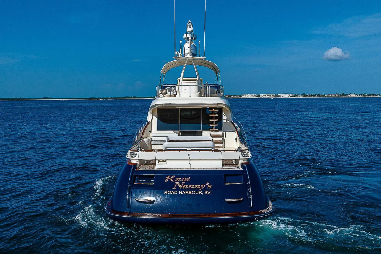 a boat on the water aboard KNOT NANNY'S Yacht for Sale