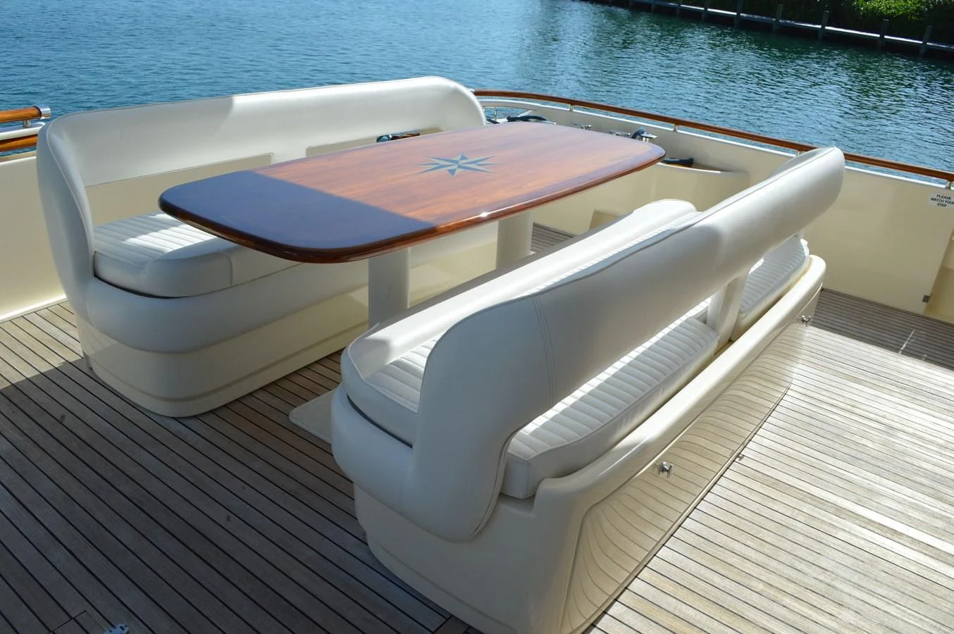 a boat on a dock aboard KNOT NANNY'S Yacht for Sale