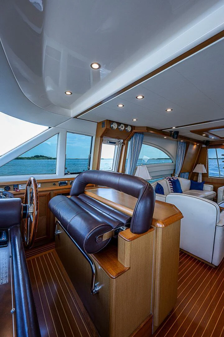 inside of a bus aboard KNOT NANNY'S Yacht for Sale