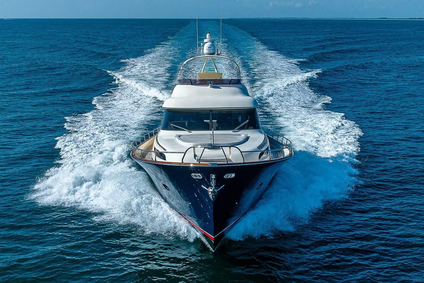 a boat on the water aboard KNOT NANNY'S Yacht for Sale