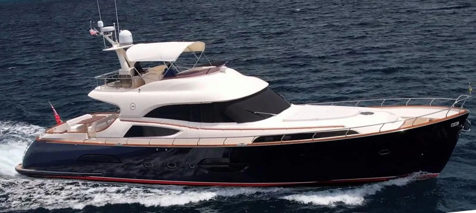 a boat on the water aboard KNOT NANNY'S Yacht for Sale