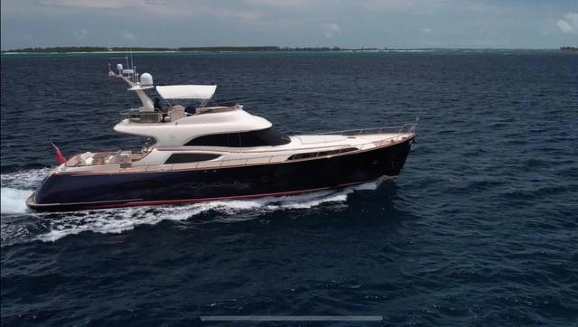 a boat on the water aboard KNOT NANNY'S Yacht for Sale