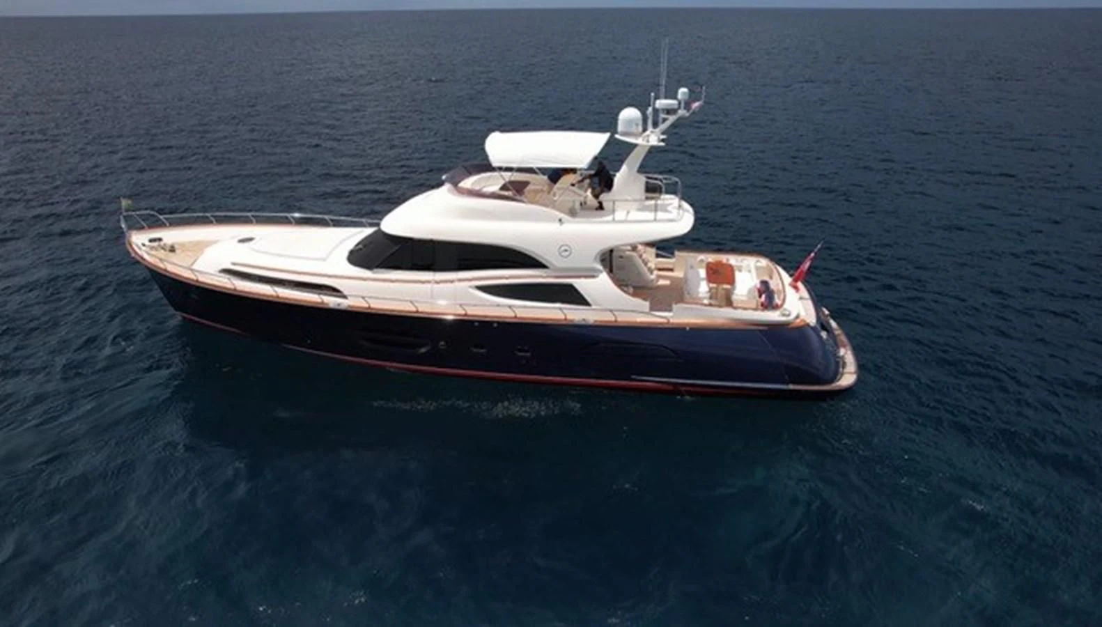 a boat in the water aboard KNOT NANNY'S Yacht for Sale