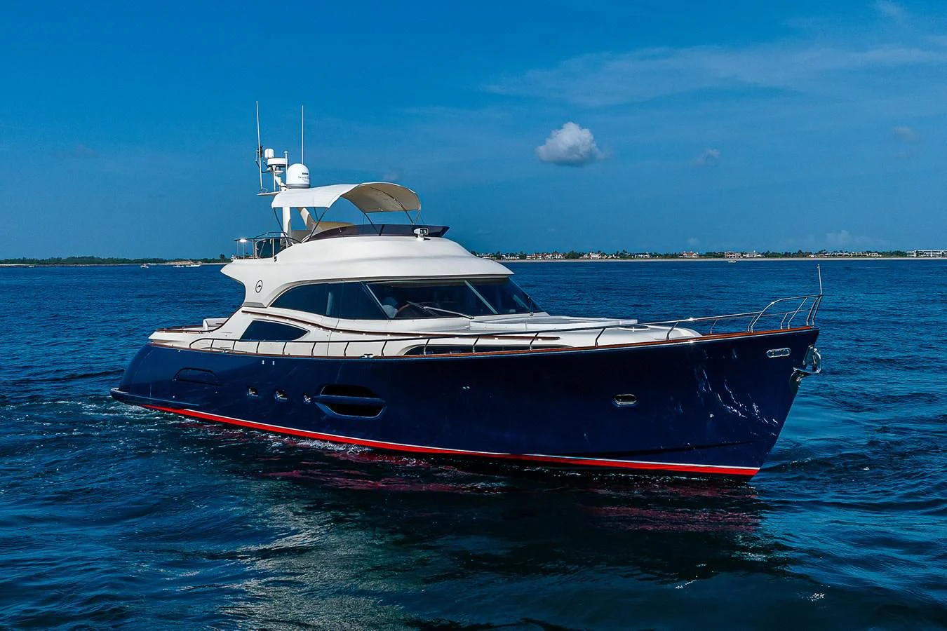 a boat on the water aboard KNOT NANNY'S Yacht for Sale