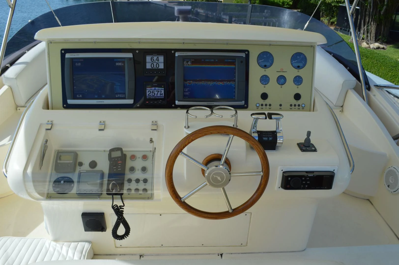 a white and black machine aboard KNOT NANNY'S Yacht for Sale