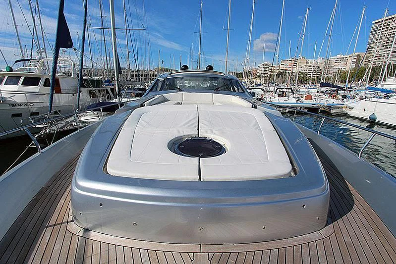 a boat in a harbor aboard WAHOO Yacht for Sale