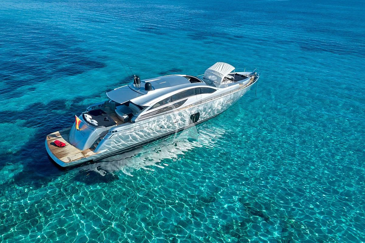 a boat in the water aboard WAHOO Yacht for Sale