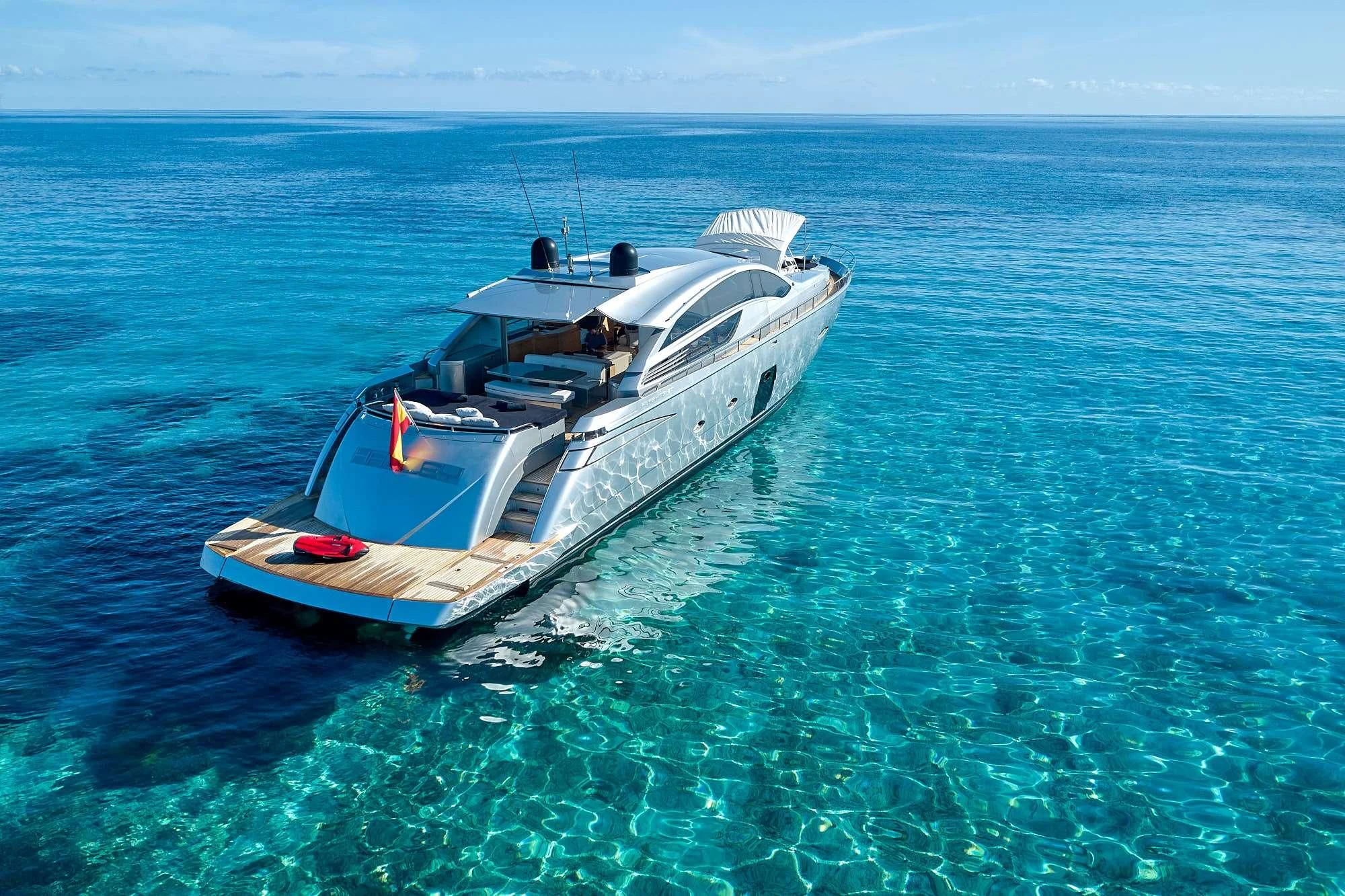 a boat in the water aboard WAHOO Yacht for Sale