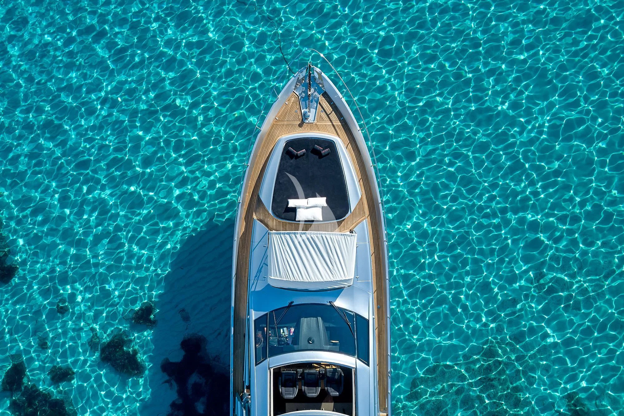 a small tower in a grassy area aboard WAHOO Yacht for Sale