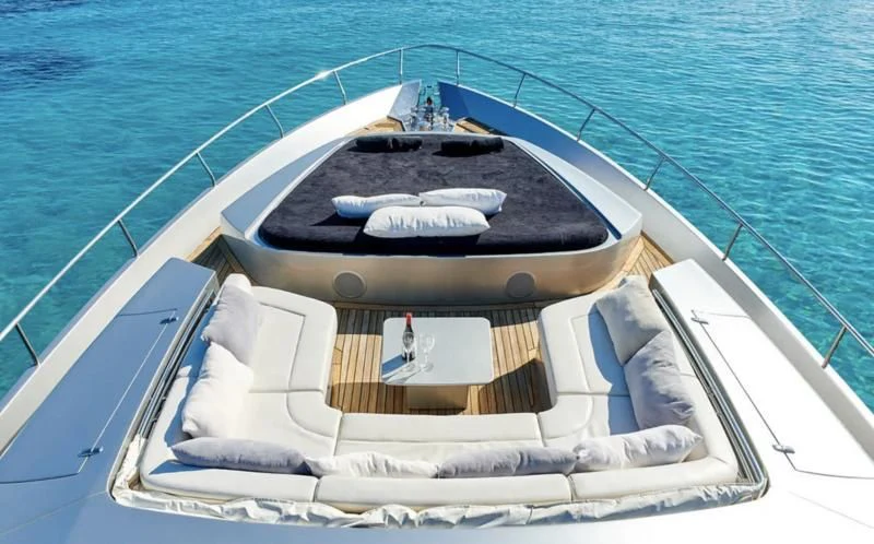 a boat on the water aboard WAHOO Yacht for Sale