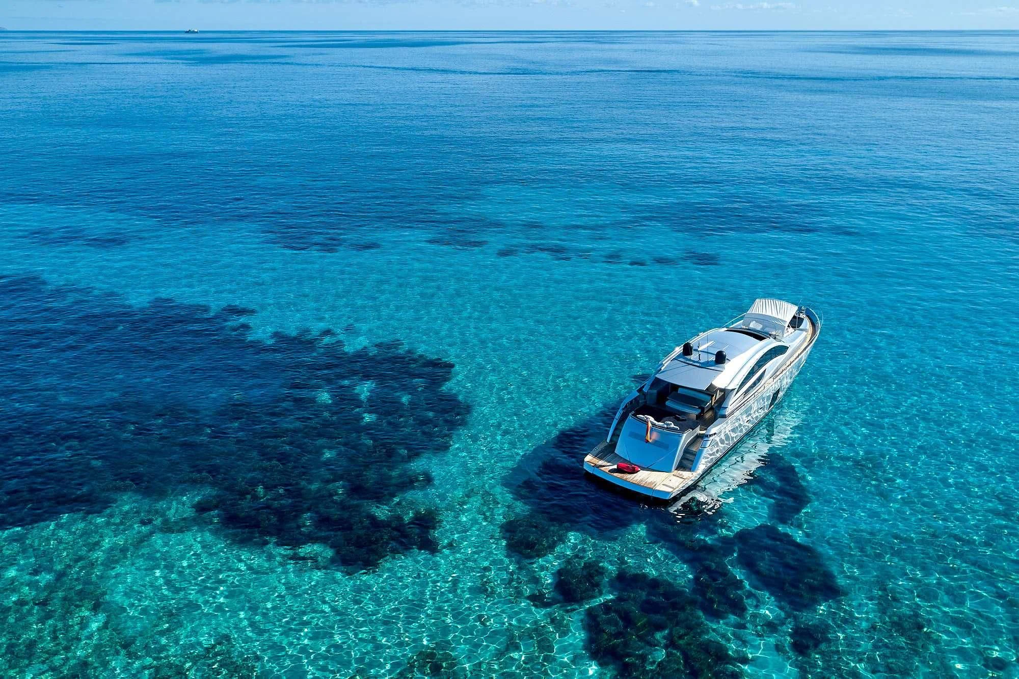 a boat in the water aboard WAHOO Yacht for Sale