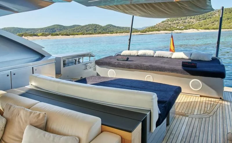 a boat on the water aboard WAHOO Yacht for Sale