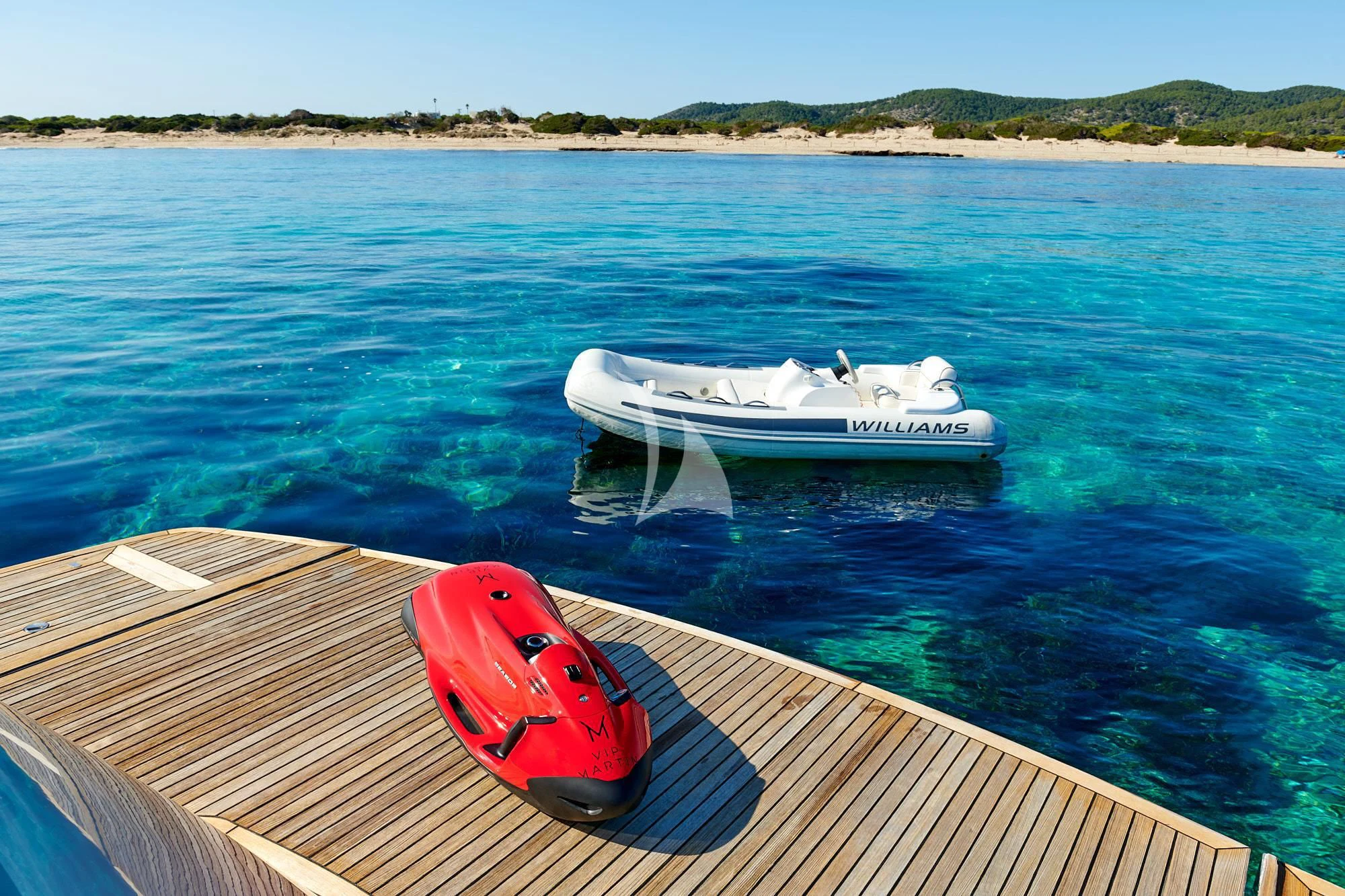 a boat on the water aboard WAHOO Yacht for Sale