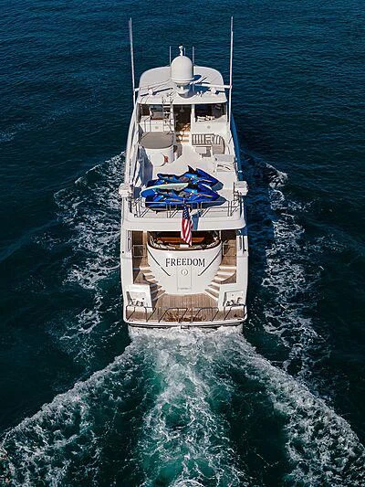 a ship in the water aboard UNWINED Yacht for Charter