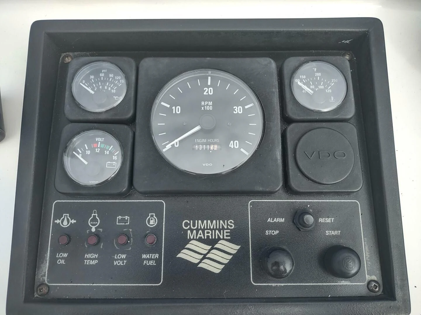 a close up of a device aboard UNWINED Yacht for Charter