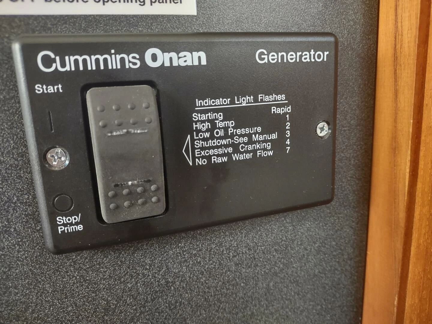 a black rectangular device aboard UNWINED Yacht for Charter