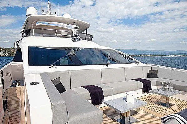 a yacht on the water aboard CHARISMA Yacht for Sale