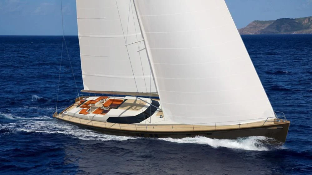 a sailboat on the water aboard JONGERT 3200P Yacht for Sale