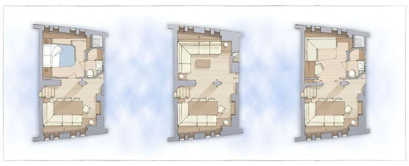 a house made out of wood aboard JONGERT 3200P Yacht for Sale