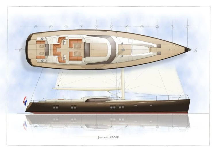a rectangular electronic device aboard JONGERT 3200P Yacht for Sale