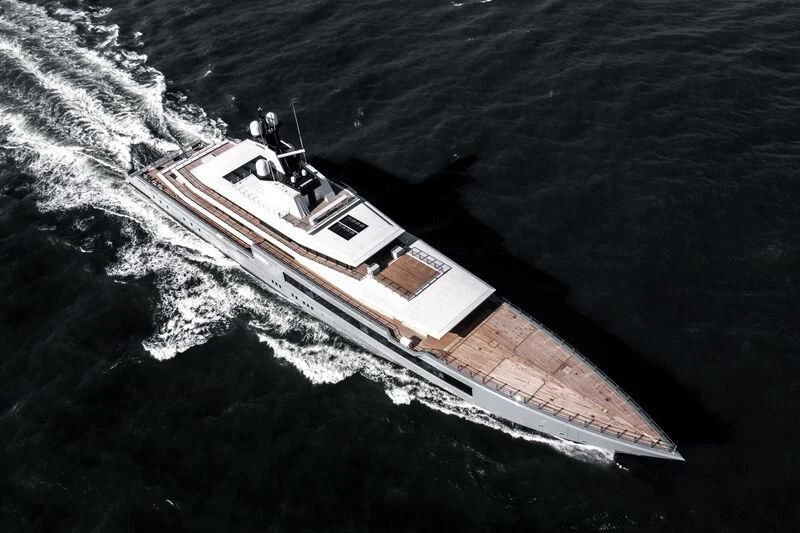 a ship on the water aboard SEVEN SEAS Yacht for Sale