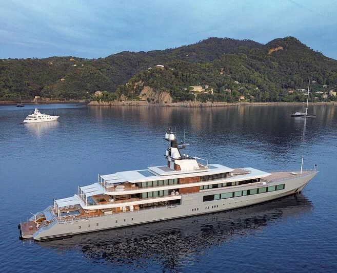 a boat on the water aboard SEVEN SEAS Yacht for Sale