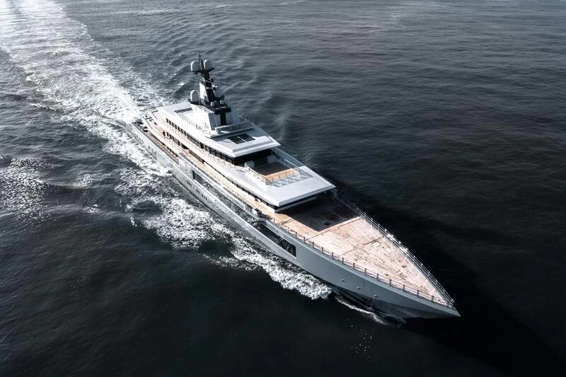 a ship on the water aboard SEVEN SEAS Yacht for Sale