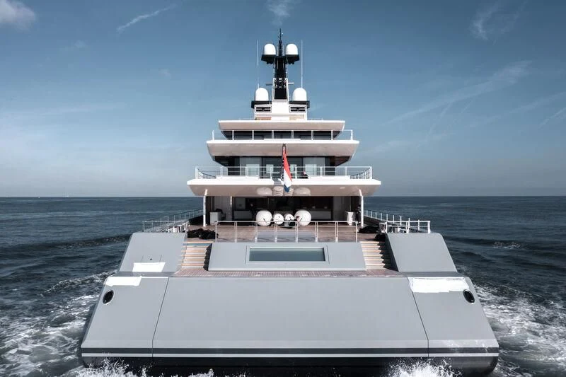 a boat on the water aboard SEVEN SEAS Yacht for Sale