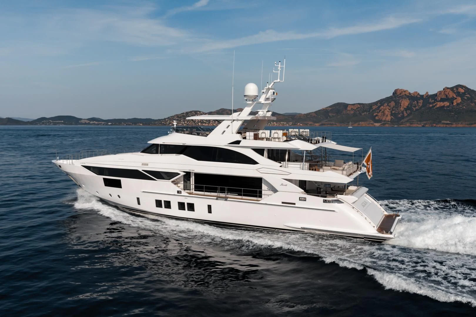 a boat on the water aboard CALYPSO Yacht for Charter