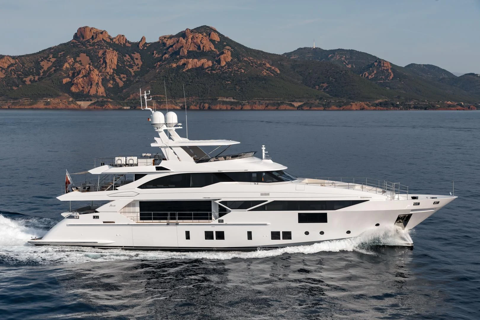 a boat on the water aboard CALYPSO Yacht for Charter