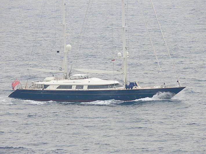 a boat in the water aboard ATMOSPHERE Yacht for Sale