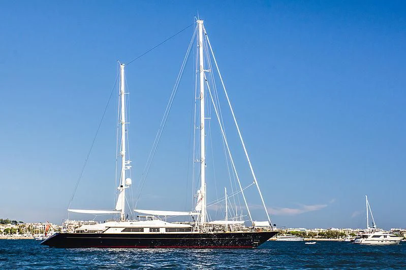 a sailboat on the water aboard ATMOSPHERE Yacht for Sale