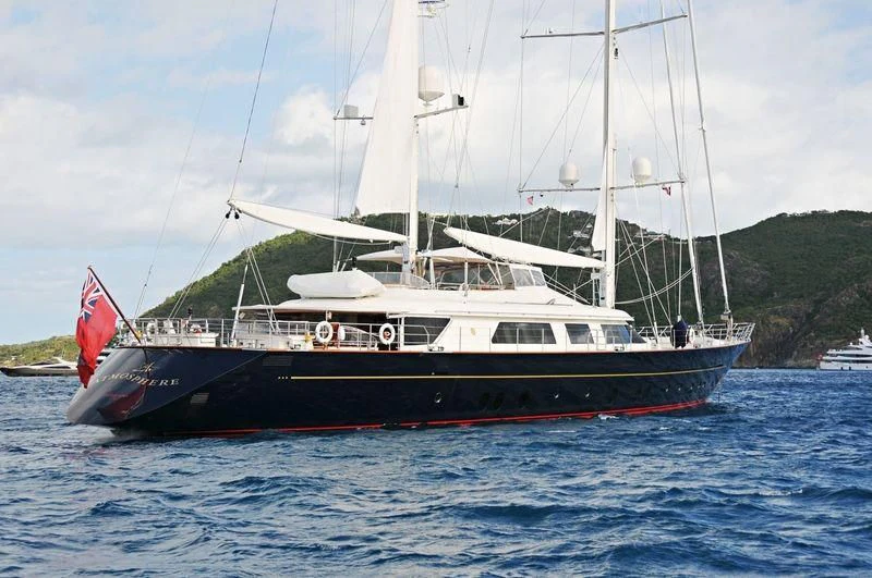 a boat in the water aboard ATMOSPHERE Yacht for Sale